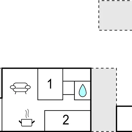 Vakantiehuis 2 Bedroom Beautiful In Herning *